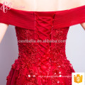 Cestbella Atacado Red Lace High Fashion A Line Evening Dress